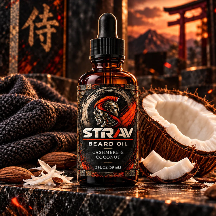 STRAV Beard Oil — Cashmere & Coconut