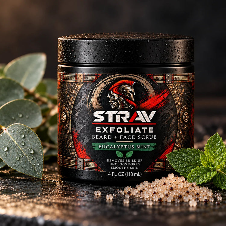 STRAV EXFOLIATE — Eucalyptus Mint